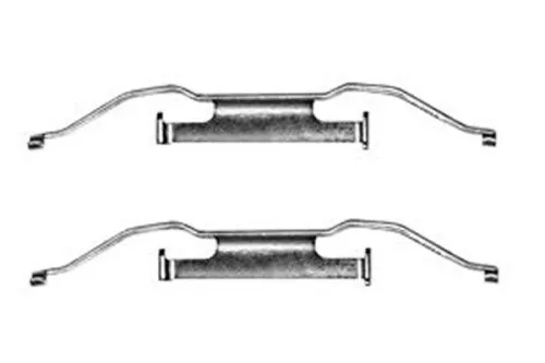 Accessoirekit, schijfremblokken TRW PFK350)