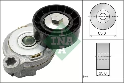 Riemspanner, V-geribbelde riem Schaeffler INA 534 0605 10)