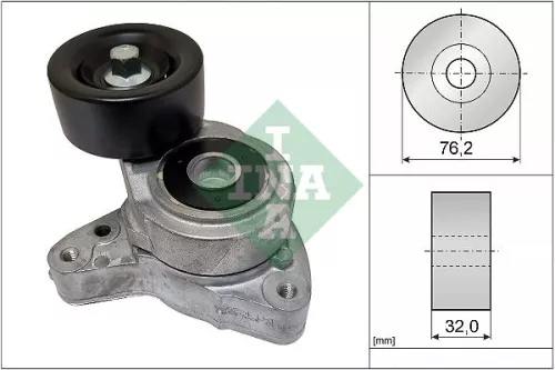 Riemspanner, V-geribbelde riem Schaeffler INA 534 0283 10)