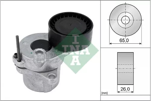 Riemspanner, V-geribbelde riem Schaeffler INA 534 0336 10)