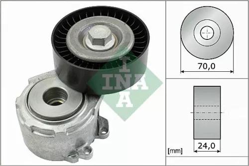 Riemspanner, V-geribbelde riem Schaeffler INA 534 0110 20)
