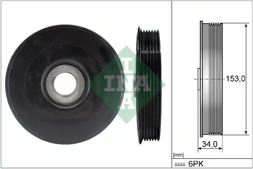 Riempoelie, krukas Schaeffler INA 544 0079 10)