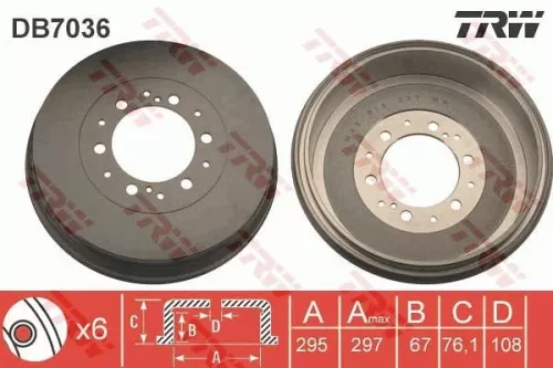 Remtrommel TRW DB7036)