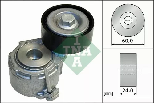 Riemspanner, V-geribbelde riem Schaeffler INA 534 0111 20)