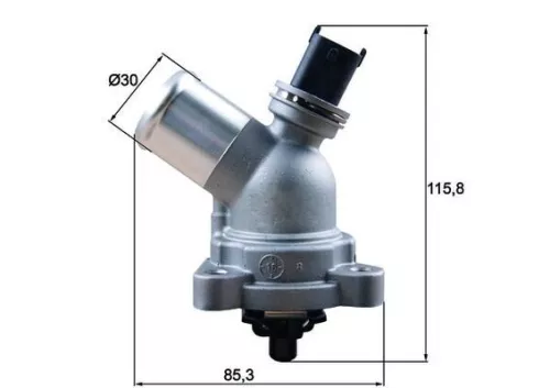 Thermostaat, koelvloeistof MAHLE TM 43 105)
