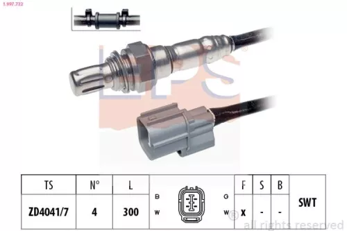 Oxygen Sensor EPS 1.997.732)