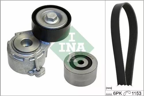 V-ribbed Belt Set Schaeffler INA 529 0019 10)