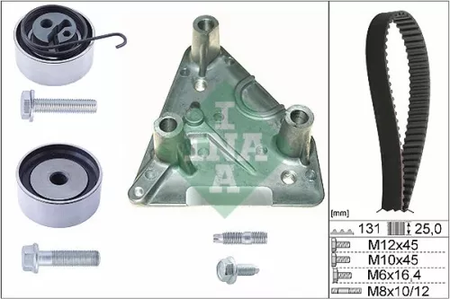 Timing Belt Kit Schaeffler INA 530 0492 10)