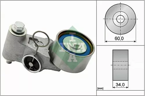 Tensioner Pulley, timing belt Schaeffler INA 531 0655 20)