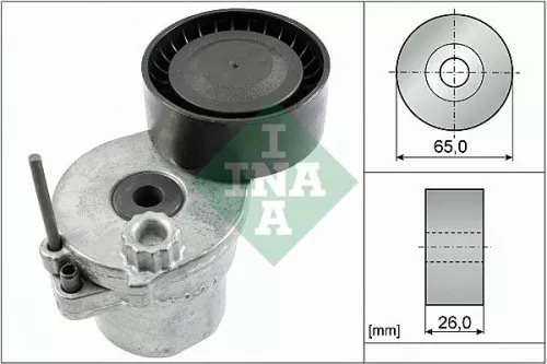 Riemspanner, V-geribbelde riem Schaeffler INA 534 0570 10)
