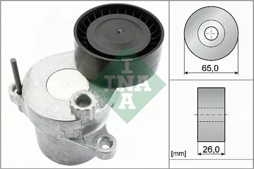 Riemspanner, V-geribbelde riem Schaeffler INA 534 0549 10)