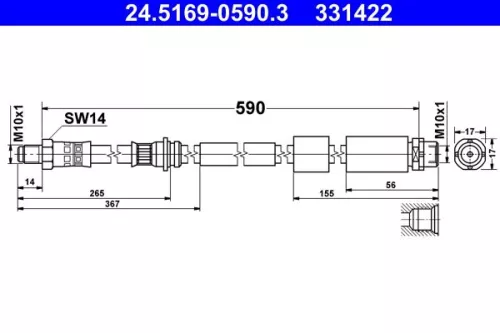 Remslang ATE 24.5169-0590.3)
