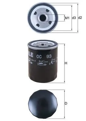 Oil Filter NK 233604)