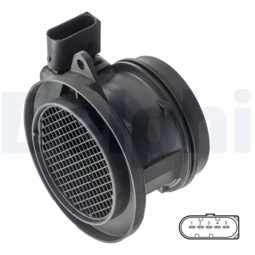 Luchtmassastroomsensor DELPHI AF10338-12B1)