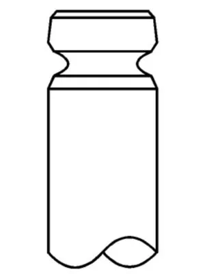 Uitlaatklep MAHLE 011 VA 31313 000)