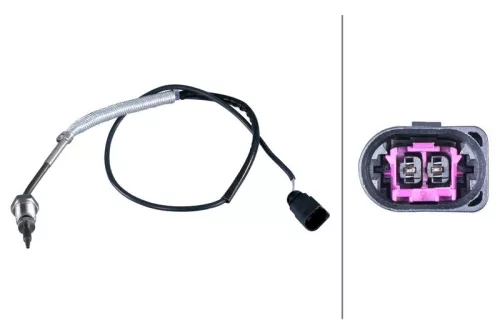 Sensor, uitlaatgastemperatuur HELLA 6PT 014 494-261)