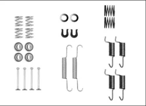 Accessoirekit, parkeerremblokken TEXTAR 97042500)