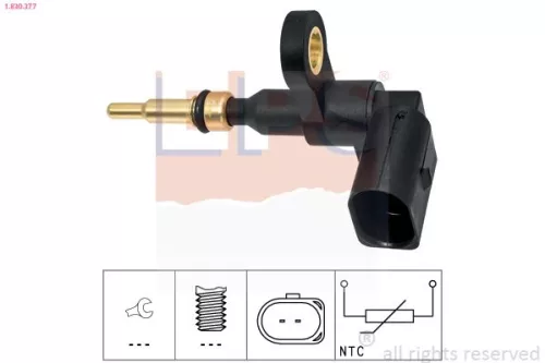 Sensor, koelvloeistoftemperatuur EPS 1.830.377)