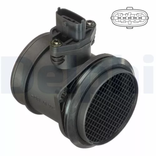 Mass Air Flow Sensor DELPHI AF10411-12B1)