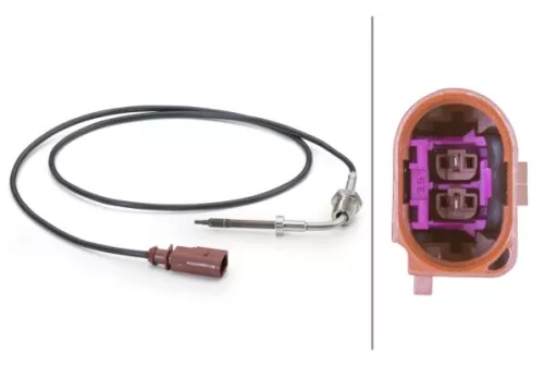 Sensor, uitlaatgastemperatuur HELLA 6PT 014 494-271)