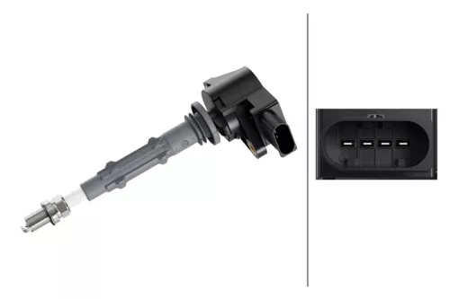 Ignition Coil HELLA 5DA 358 000-671)