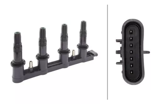 Ignition Coil HELLA 5DA 358 000-241)