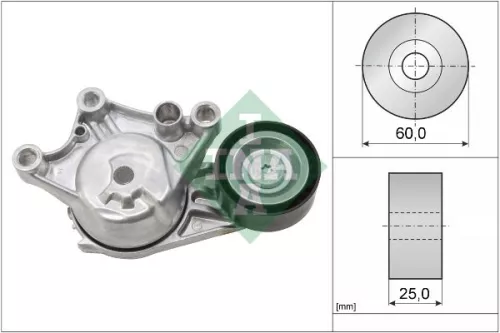 Riemspanner, V-geribbelde riem Schaeffler INA 534 0654 10)