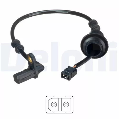 Sensor, wielsnelheid DELPHI SS20486)