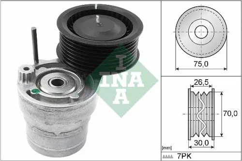 Riemspanner, V-geribbelde riem Schaeffler INA 534 0603 10)