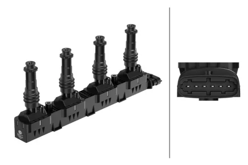 Ignition Coil HELLA 5DA 193 175-861)