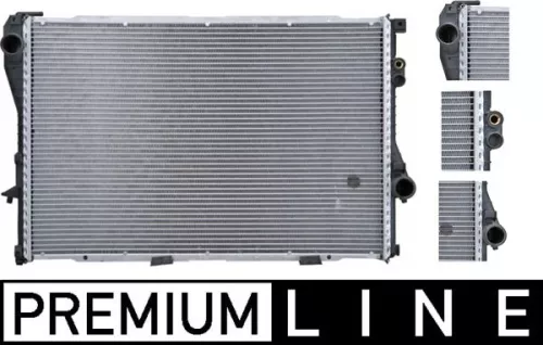 Radiator, motorkoeling MAHLE CR 281 000P)