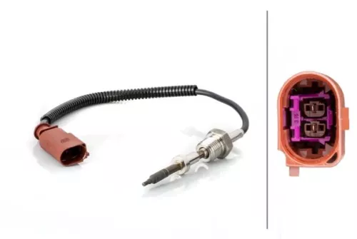 Sensor, uitlaatgastemperatuur HELLA 6PT 014 494-721)