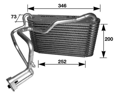 Verdamper, airconditioning MAHLE AE 33 000S)