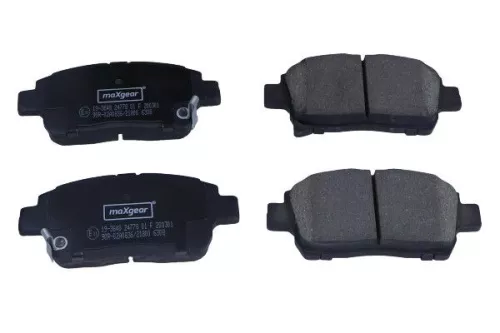 Remblokkenset, schijfrem MAXGEAR 19-3648)
