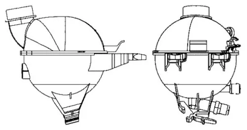Expansievat, koelvloeistof MAHLE CRT 17 000S)