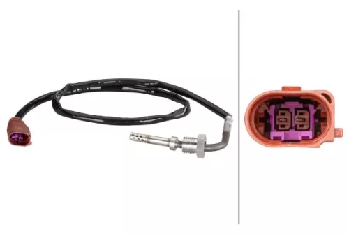 Sensor, uitlaatgastemperatuur HELLA 6PT 010 376-111)