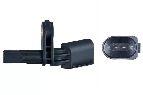 Sensor, wielsnelheid HELLA 6PU 012 039-021)