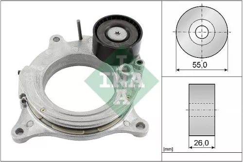 Riemspanner, V-geribbelde riem Schaeffler INA 534 0692 10)