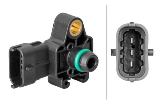Sensor, turbodruk HELLA 6PP 358 152-091)
