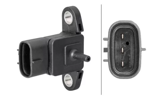 Sensor, turbodruk HELLA 6PP 358 152-101)