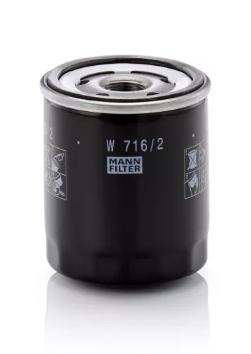 Oliefilter MANN-FILTER W 716/2)