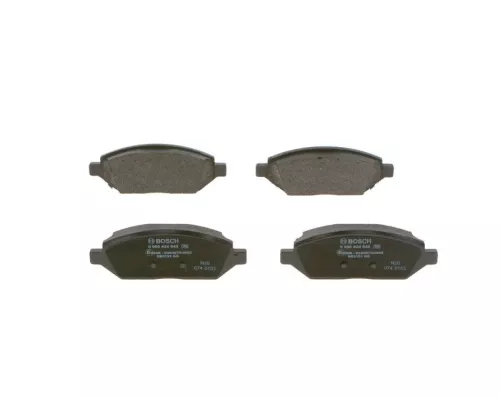 Brake Pad Set, disc brake BOSCH 0 986 424 842)