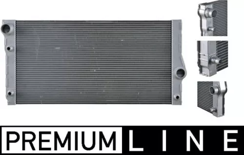 Radiator, motorkoeling MAHLE CR 1148 000P)