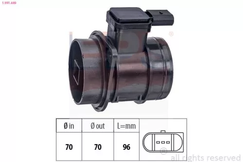 Luchtmassastroomsensor EPS 1.991.449)