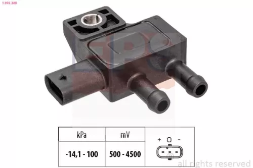 Luchtdruksensor, hoogteaanpassing EPS 1.993.389)