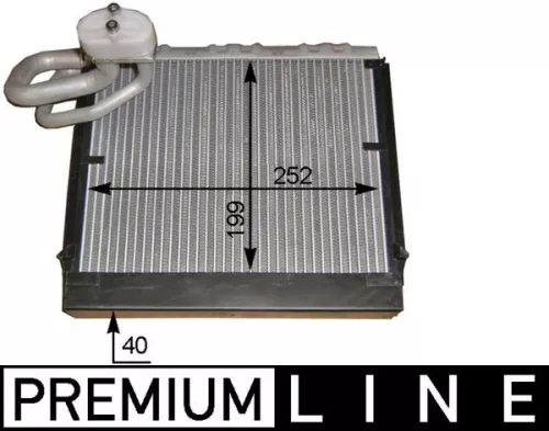 Verdamper, airconditioning MAHLE AE 106 000P)