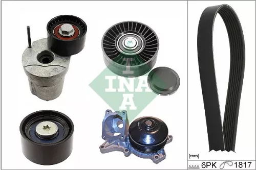 Waterpomp + V-riemset Schaeffler INA 529 0368 30)