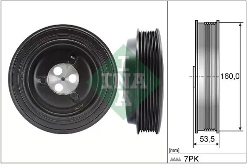 Riempoelie, krukas Schaeffler INA 544 0132 10)