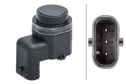 Sensor, parkeerafstandsregeling HELLA 6PX 358 141-281)