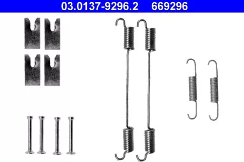Accessoirekit, remschoenen ATE 03.0137-9296.2)